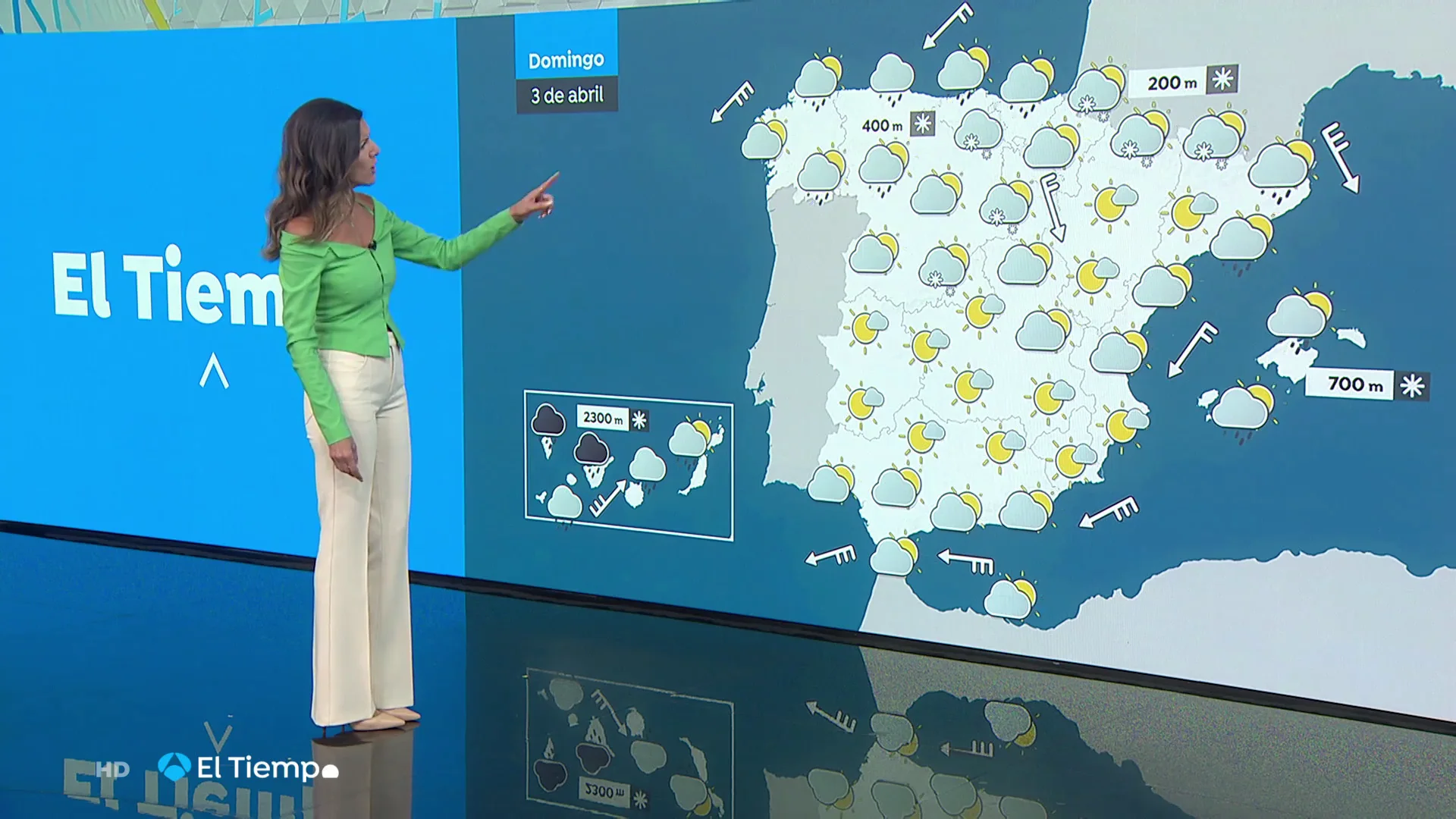 Alerta naranja en 6 comunidades por nieve, viento o fen&oacute;menos costeros