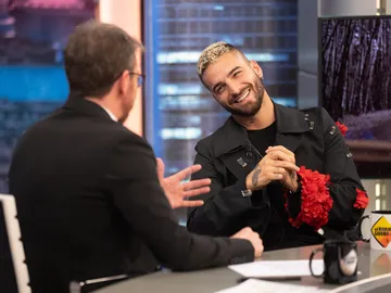 Maluma descubre en 'El Hormiguero 3.0' su íntima relación con los caballos: "Fue amor a primera vista" Maluma descubre en 'El Hormiguero 3.0' su íntima relación con los caballos: "Fue amor a primera vista"