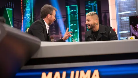 Pablo Motos sorprende a Maluma con el récord histórico que rompe con su próximo concierto en Madrid 'El Hormiguero 3.0'