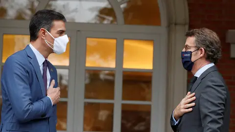 Pedro Sánchez y Alberto Núñez Feijóo Pedro Sánchez y Alberto Núñez Feijóo
