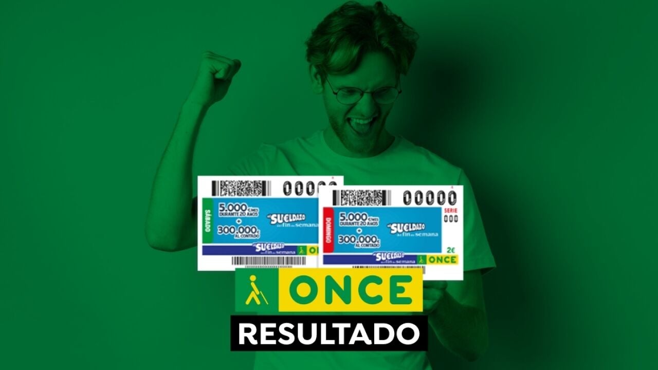 ONCE: Comprobar Sueldazo Y Super Once, Resultado De Hoy Sábado 26 De ...