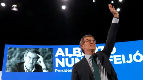 El líder del Partido Popular, Alberto Núñez Feijóo El líder del Partido Popular, Alberto Núñez Feijóo