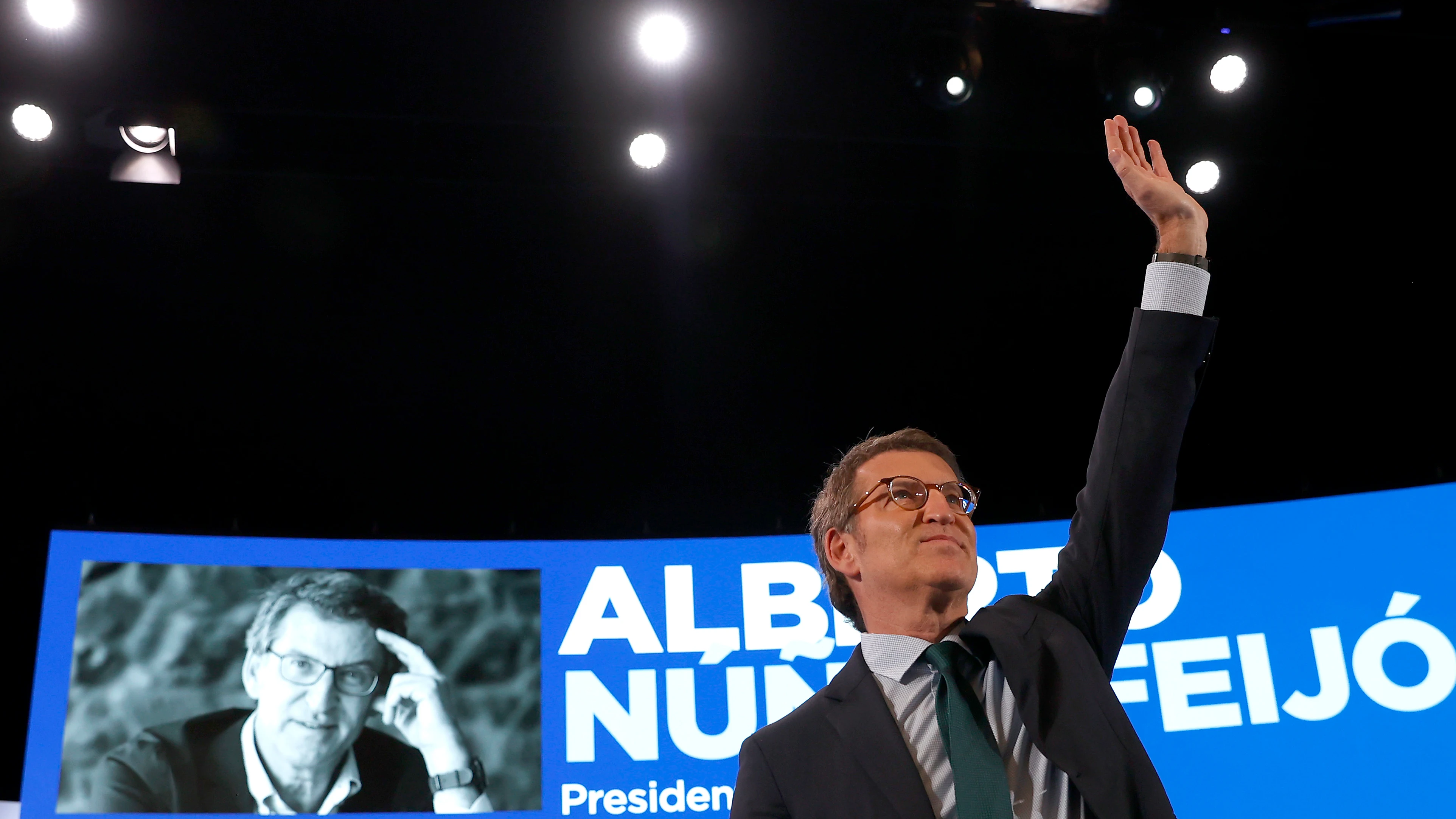 El l&iacute;der del Partido Popular, Alberto N&uacute;&ntilde;ez Feij&oacute;o