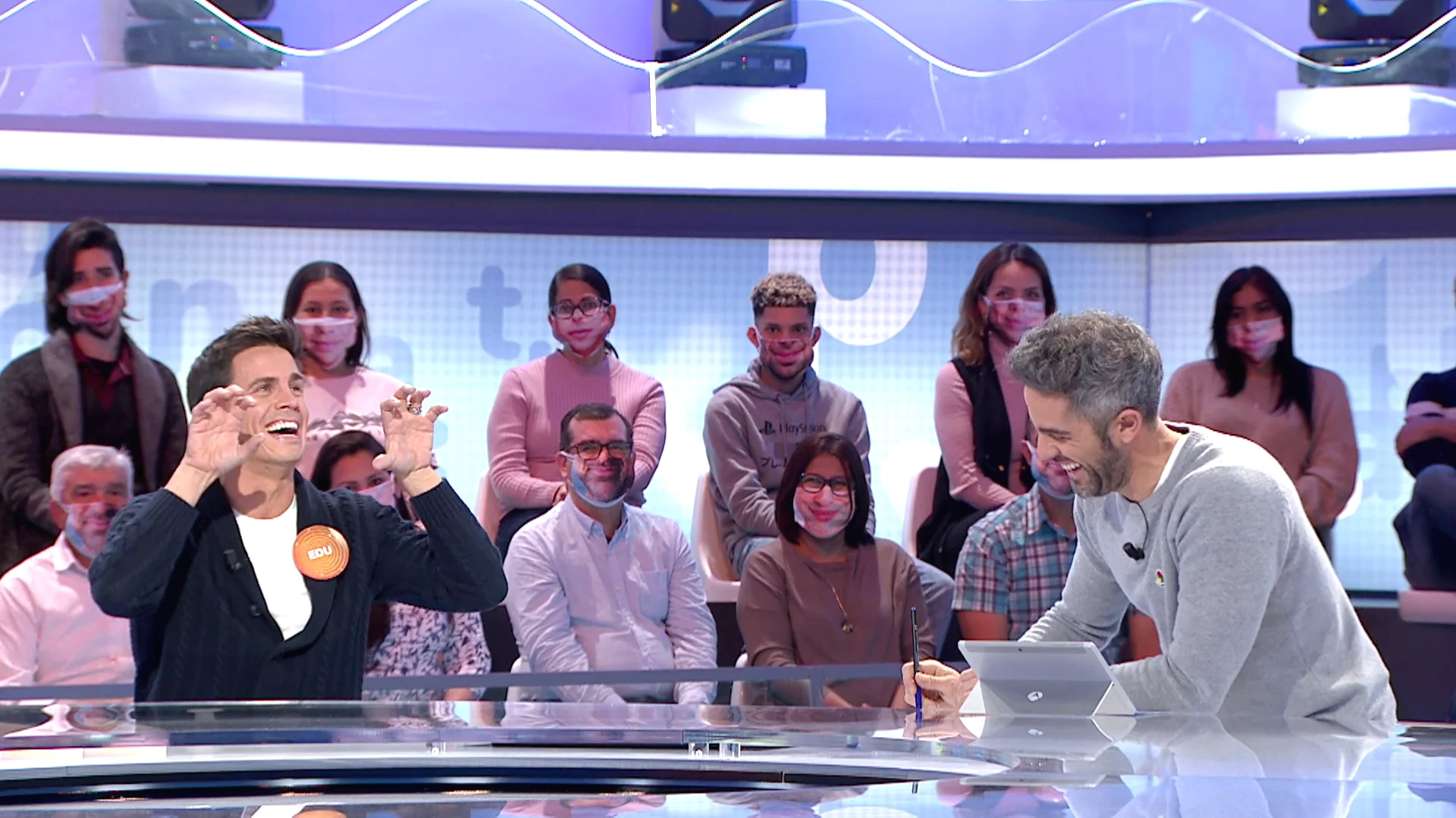 La gran duda de Roberto Leal con su bebé… y la respuesta de Edu Aguirre en ‘Pasapalabra’ Mejores momentos | 5 de abril