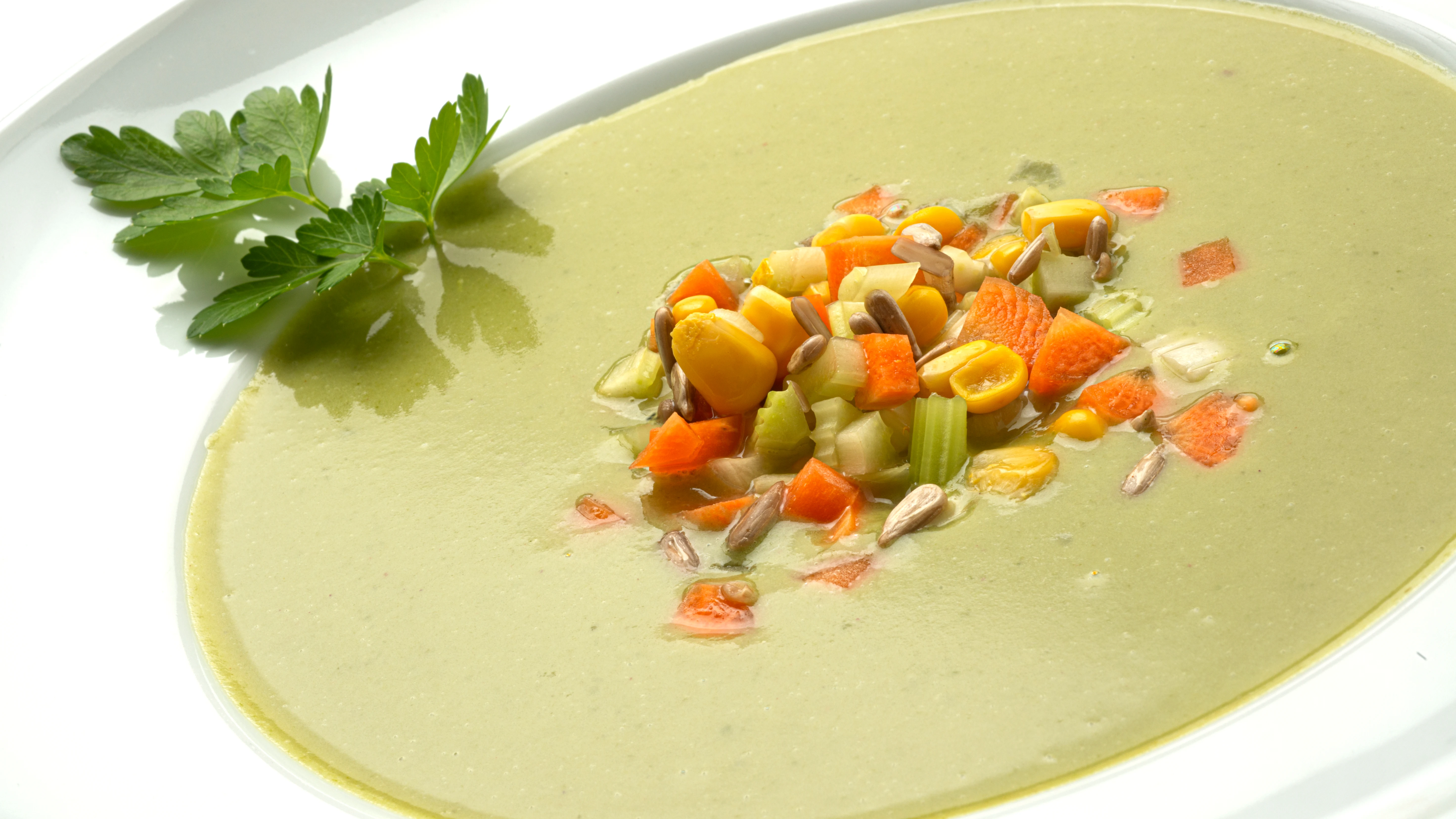 crema de lechuga