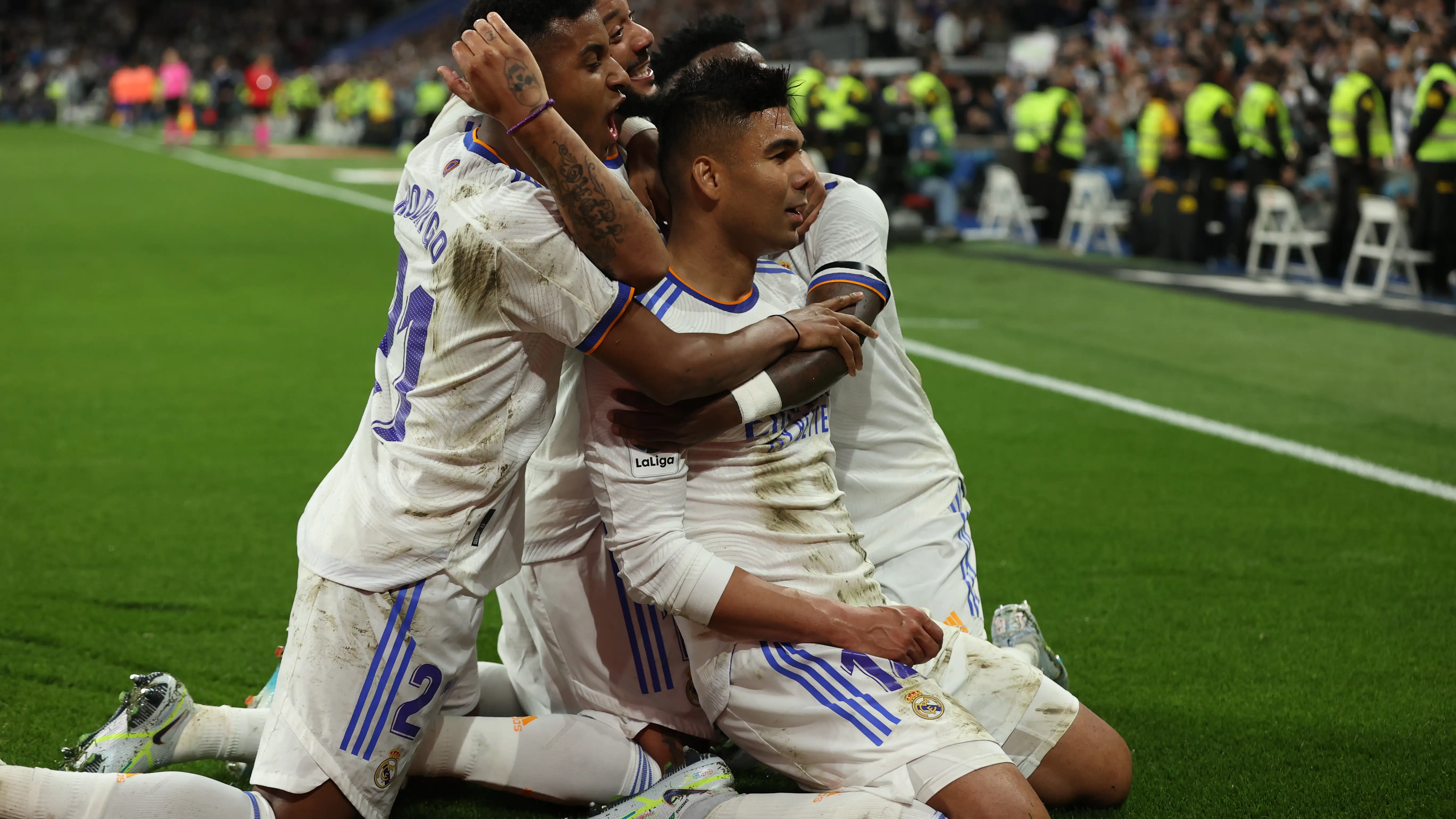 Un Madrid a medio gas vence al Getafe y da otro paso más en la Liga Un Madrid a medio gas vence al Getafe y da otro paso más en la Liga