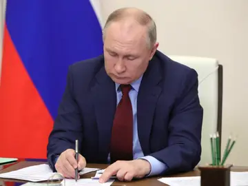 El presidente de Rusia, Vladímir Putin El presidente de Rusia, Vladímir Putin