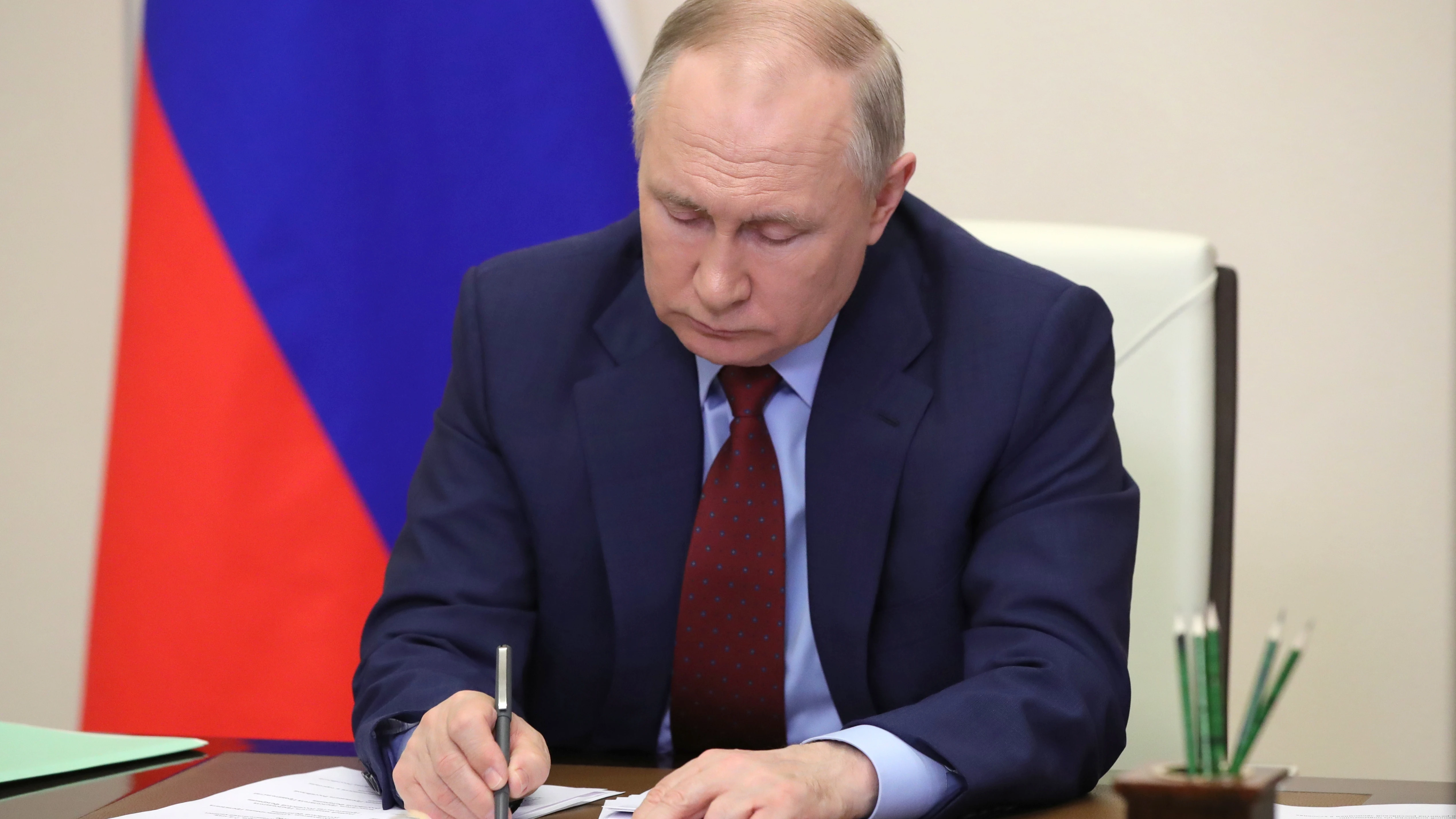 El presidente de Rusia, Vladímir Putin El presidente de Rusia, Vladímir Putin