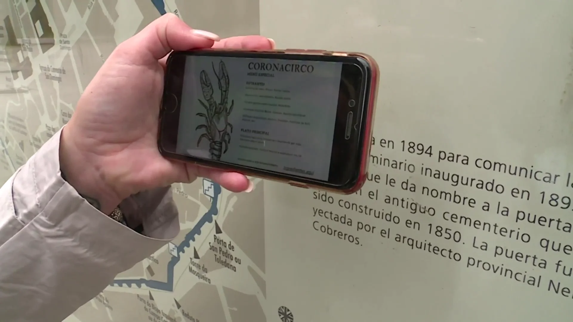 Boicot a los QR de la muralla de Lugo Boicot a los QR de la muralla de Lugo