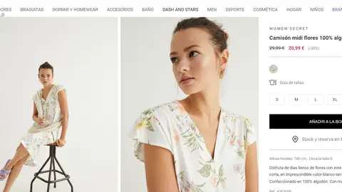 Camisón Women'Secret Camisón Women'Secret