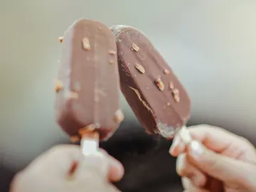 Helado de chocolate Helado de chocolate