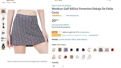 Falda de estampado formal Falda de estampado formal
