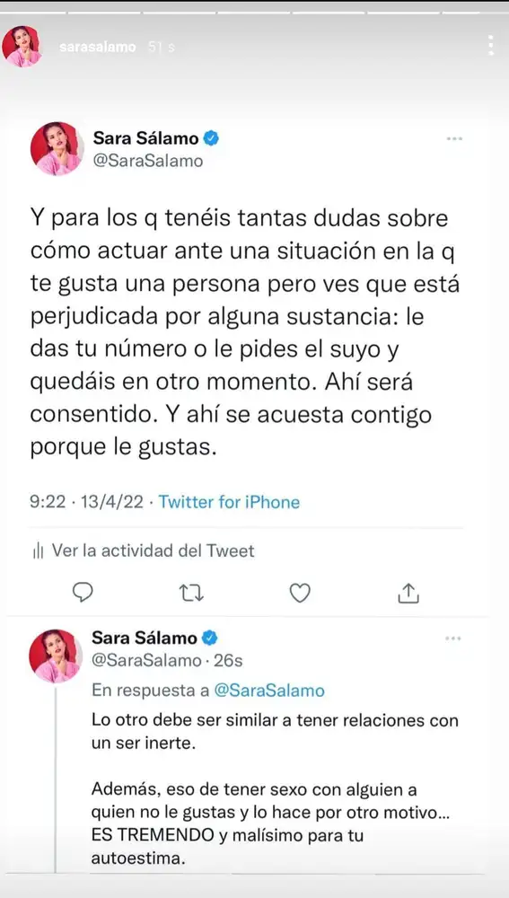La reacción de Sara Sálamo ante los comentarios del Xokas