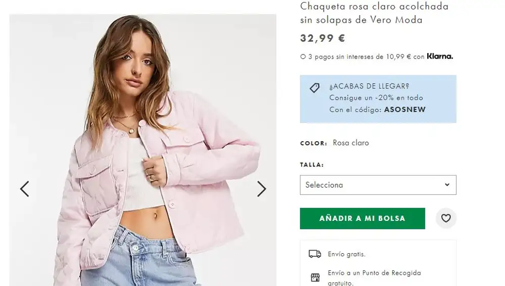 Chaqueta de Asos