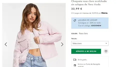 Chaqueta de Asos Chaqueta de Asos