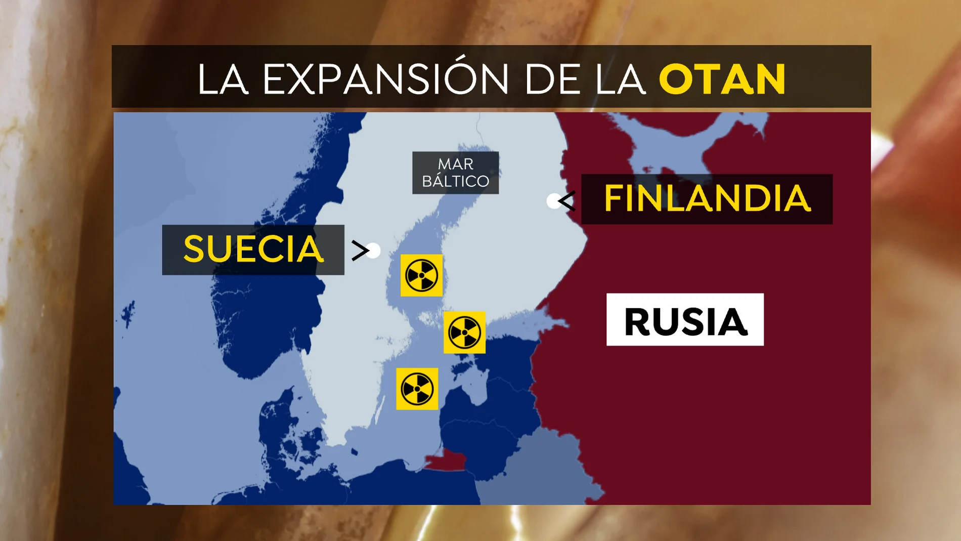 Rusia amenaza con el despliegue nuclear en el Báltico