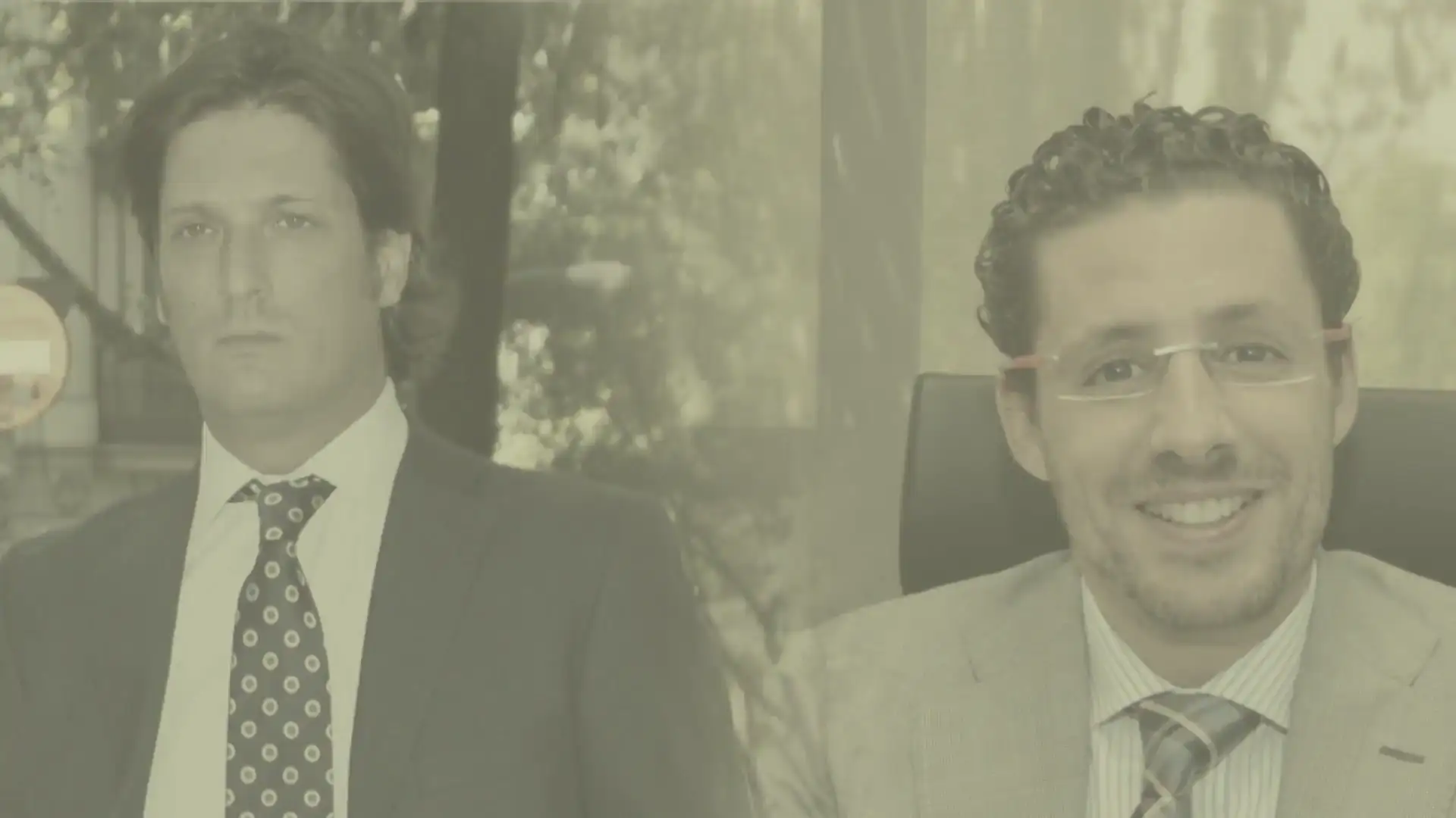 Alberto Luce&ntilde;o y Luis Medina