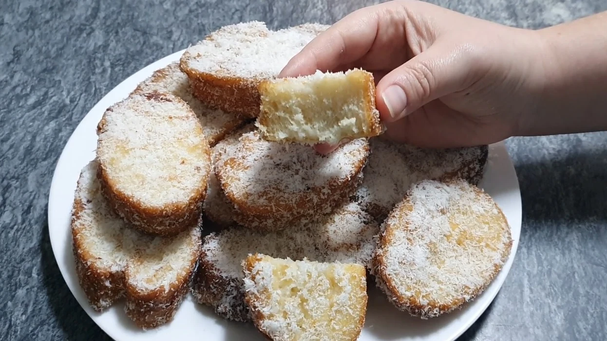 Torrijas de coco