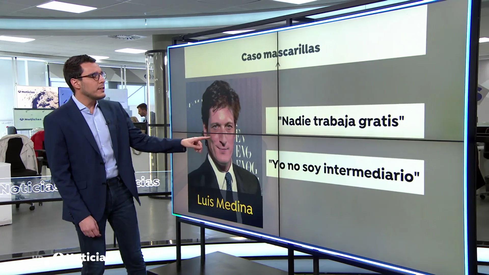 Luis Medina, sobre el contrato de mascarillas: "Me llevo menos de un 10% de comisi&oacute;n, que est&aacute; dentro de lo normal"