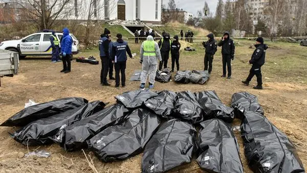 Ucrania acusa a Rusia de incinerar cadáveres para esconder sus crímenes de guerra Ucrania acusa a Rusia de incinerar cadáveres para esconder sus crímenes de guerra