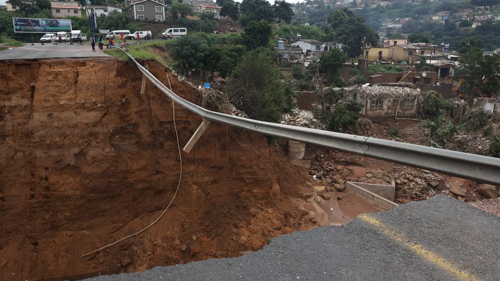 Los efectos de las devastadoras lluvias en Sudáfrica Los efectos de las devastadoras lluvias en Sudáfrica
