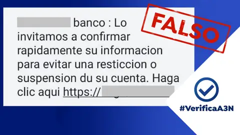 Los bancos alertan de la estafa del SMS como nueva técnica de 'phishing' Los bancos alertan de la estafa del SMS como nueva técnica de 'phishing'