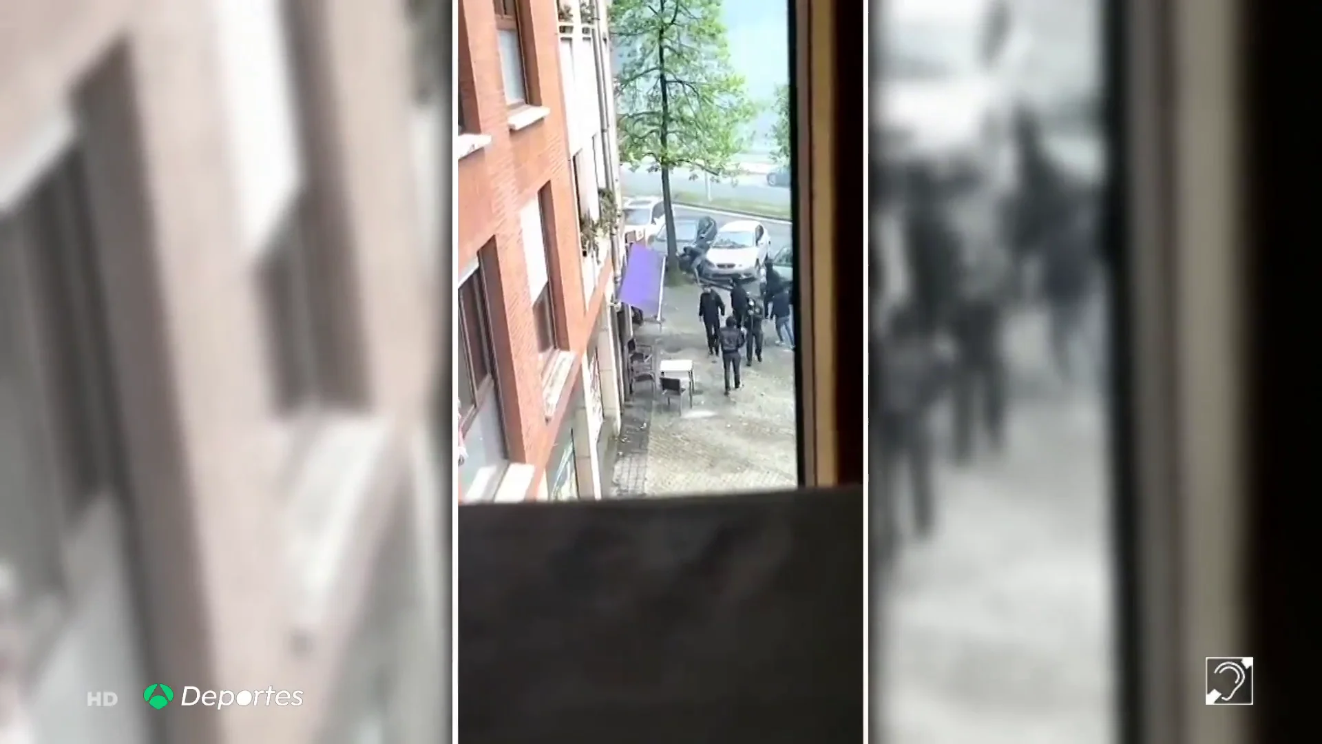 Varios seguidores del Betis son agredidos por ultras de la Real Sociedad