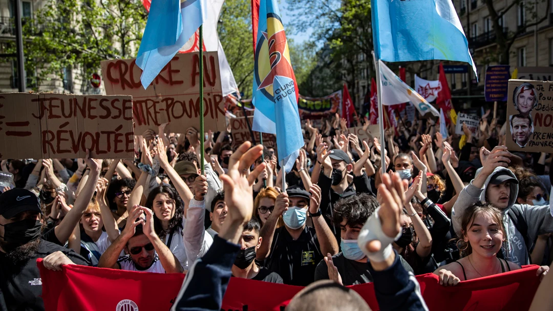 Manifestaciones en Francia