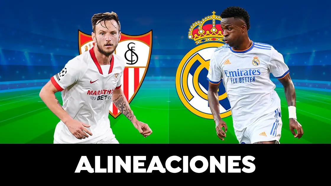 Alineaci&oacute;n del Real Madrid hoy contra el Sevilla en el partido de la Liga Santander