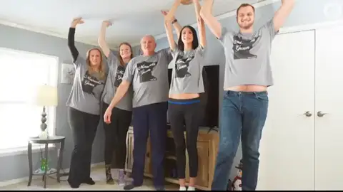 La familia más alta del mundo La familia más alta del mundo