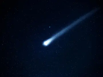 Imagen de un cometa