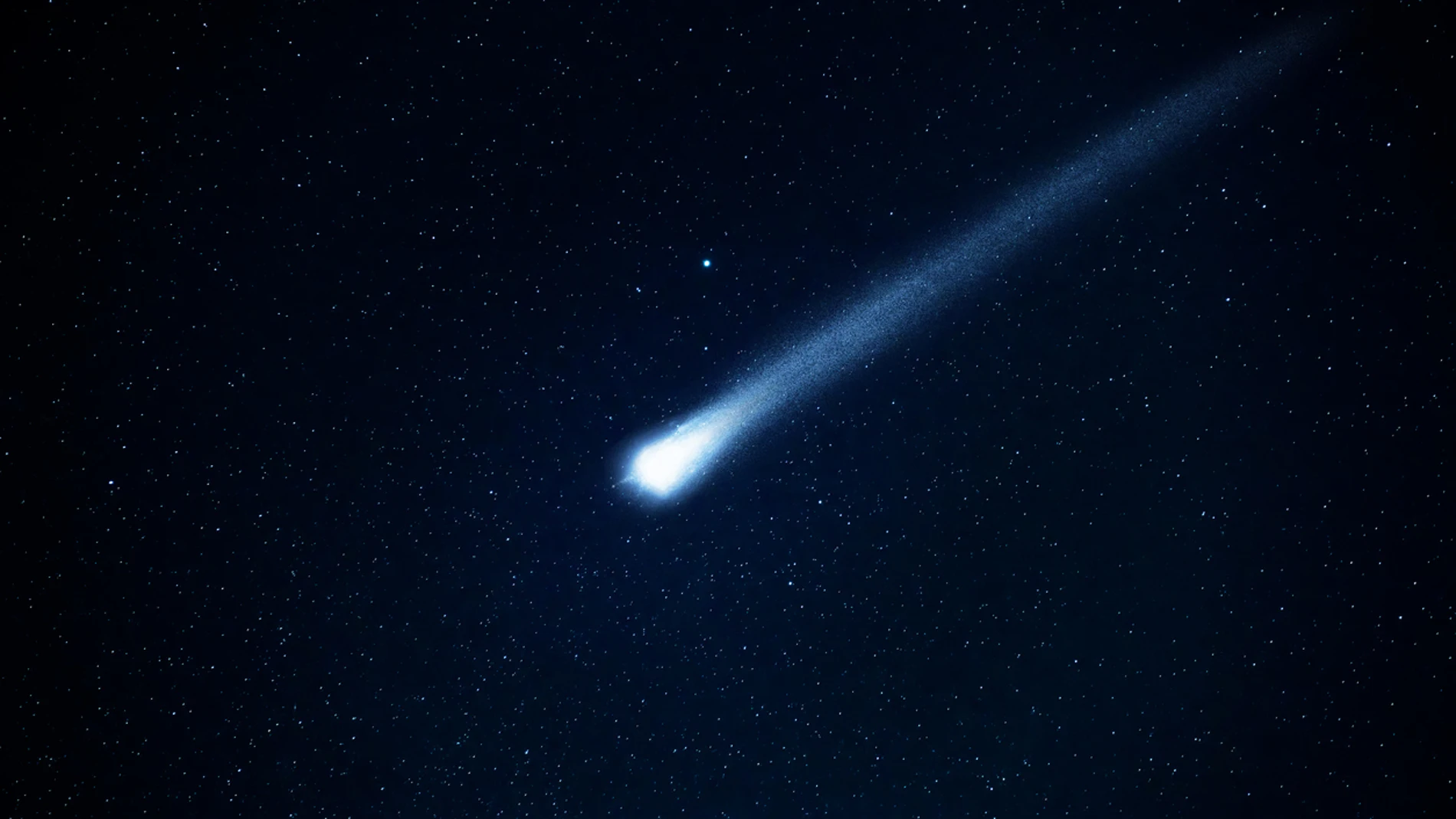 Imagen de un cometa