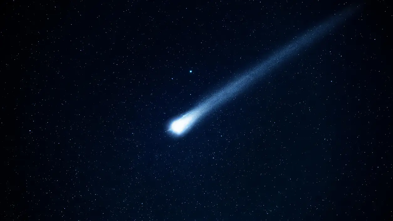 Imagen de un cometa Imagen de un cometa