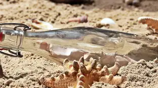 Mensaje en una botella Mensaje en una botella