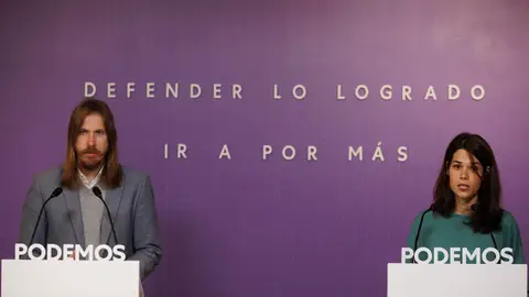 Los portavoces de Podemos Isa Serra y Pablo Fernández, Los portavoces de Podemos Isa Serra y Pablo Fernández,