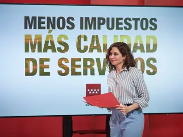 La calculadora fiscal de Ayuso La calculadora fiscal de Ayuso