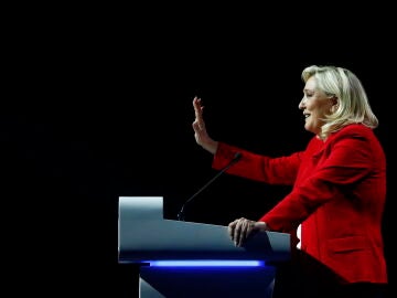 Candidata a las elecciones presidenciales de Francia, Marine Le Pen