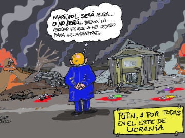 Mariúpol en la viñeta gráfica