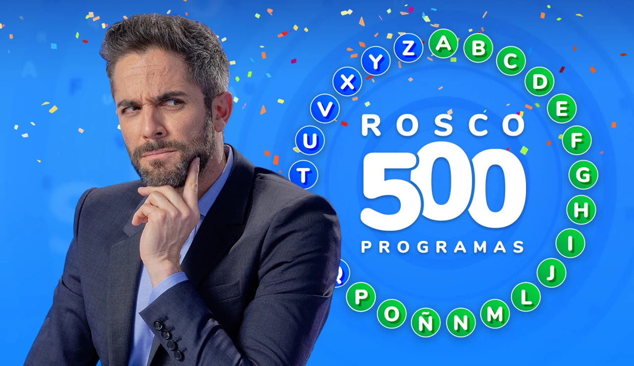 Rosco 500 programas 'Pasapalabra'