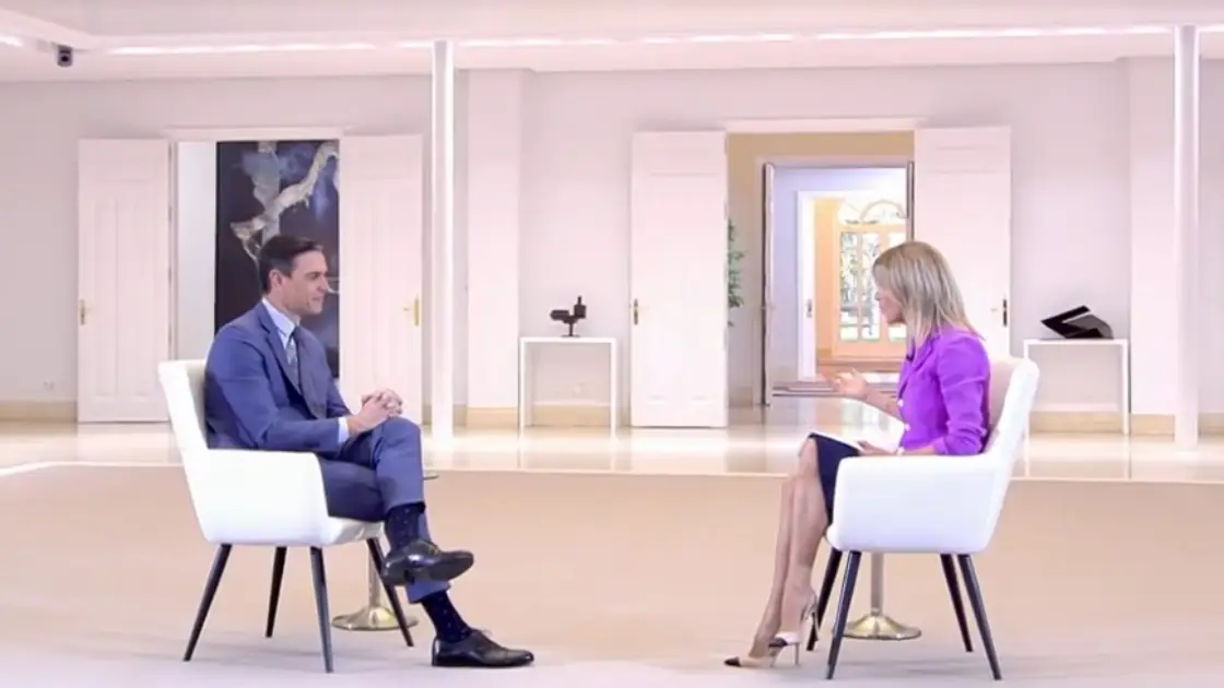 Entrevista a Pedro S&aacute;nchez de Susanna Griso en Espejo P&uacute;blico: Guerra en Ucrania, impuestos y elecciones, en directo