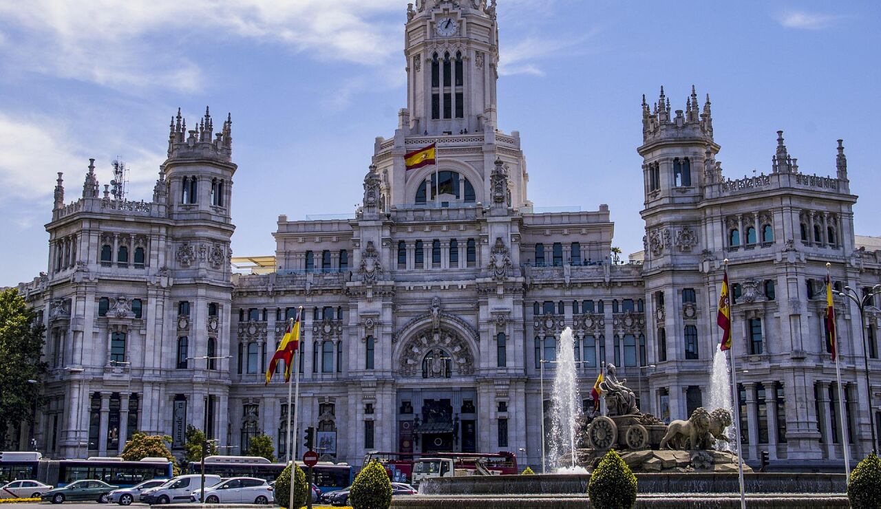 Ayuntamiento de Madrid y La Cibeles