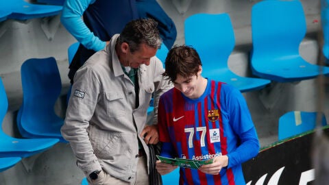 Iñaki y su hijo Pablo Urdangarin