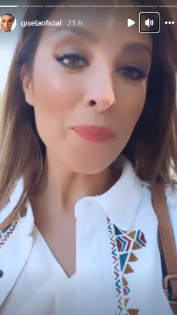Gisela dirigiéndose al Torneo Conde de Godó