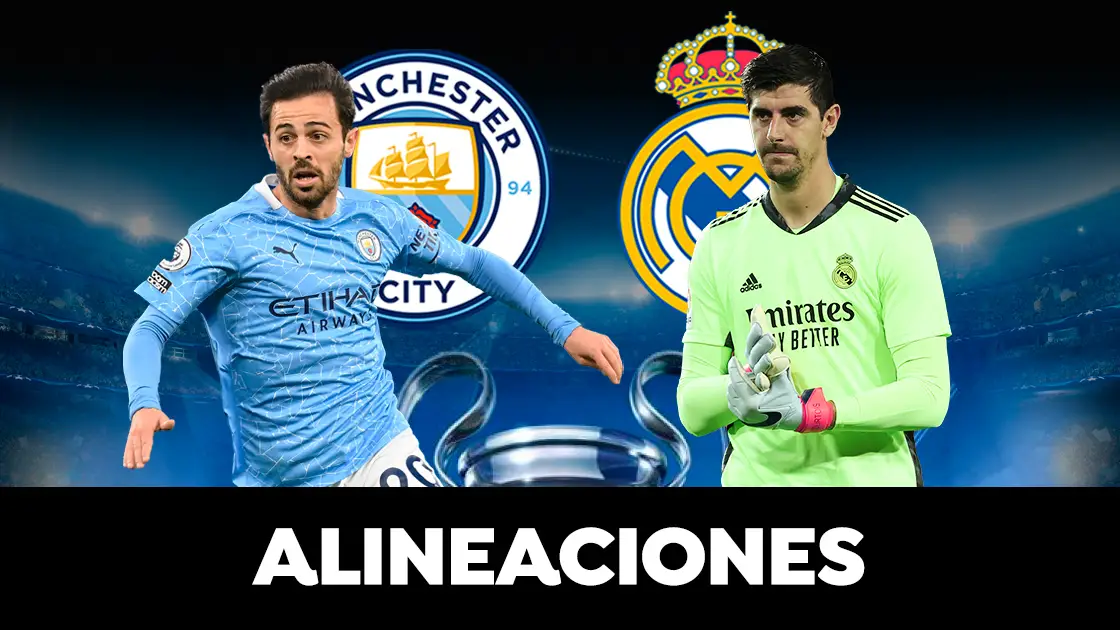 Alineaci&oacute;n del Real Madrid en el partido de semifinales contra el Manchester City de Champions League