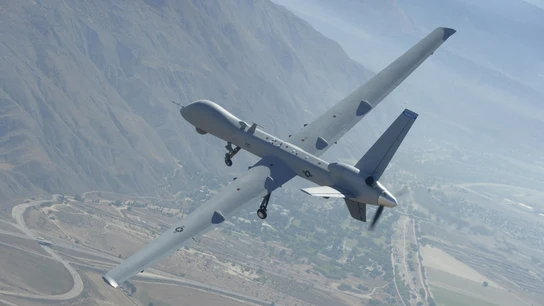 Foto de archivo de un dron del ejército de EEUU Foto de archivo de un dron del ejército de EEUU