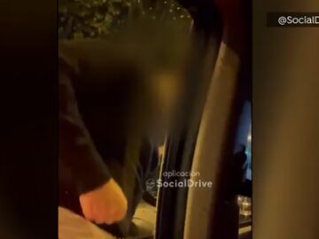 Un conductor intenta agredir a un taxista en Madrid