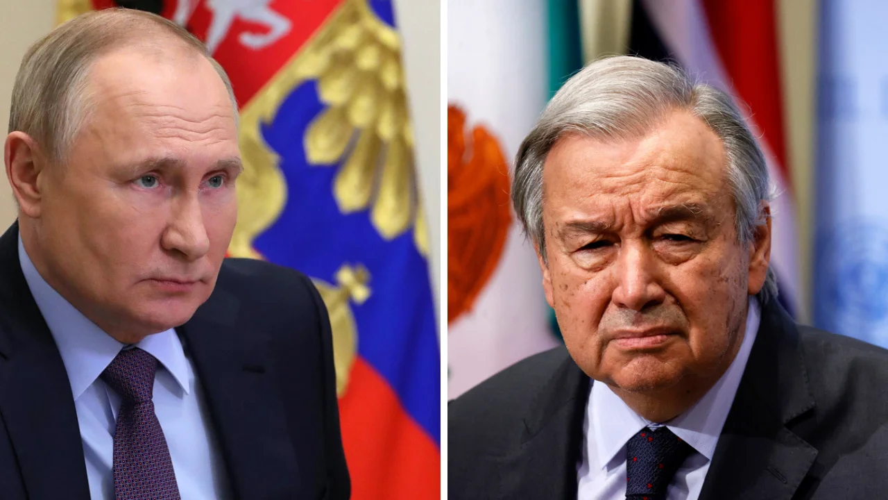 Putin y Guterres