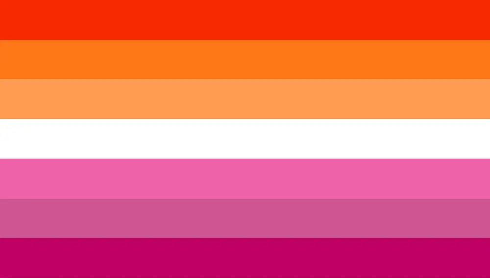 Bandera lésbica de Emily Gwen