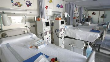 Imagen de archivo de unas camas de hospital