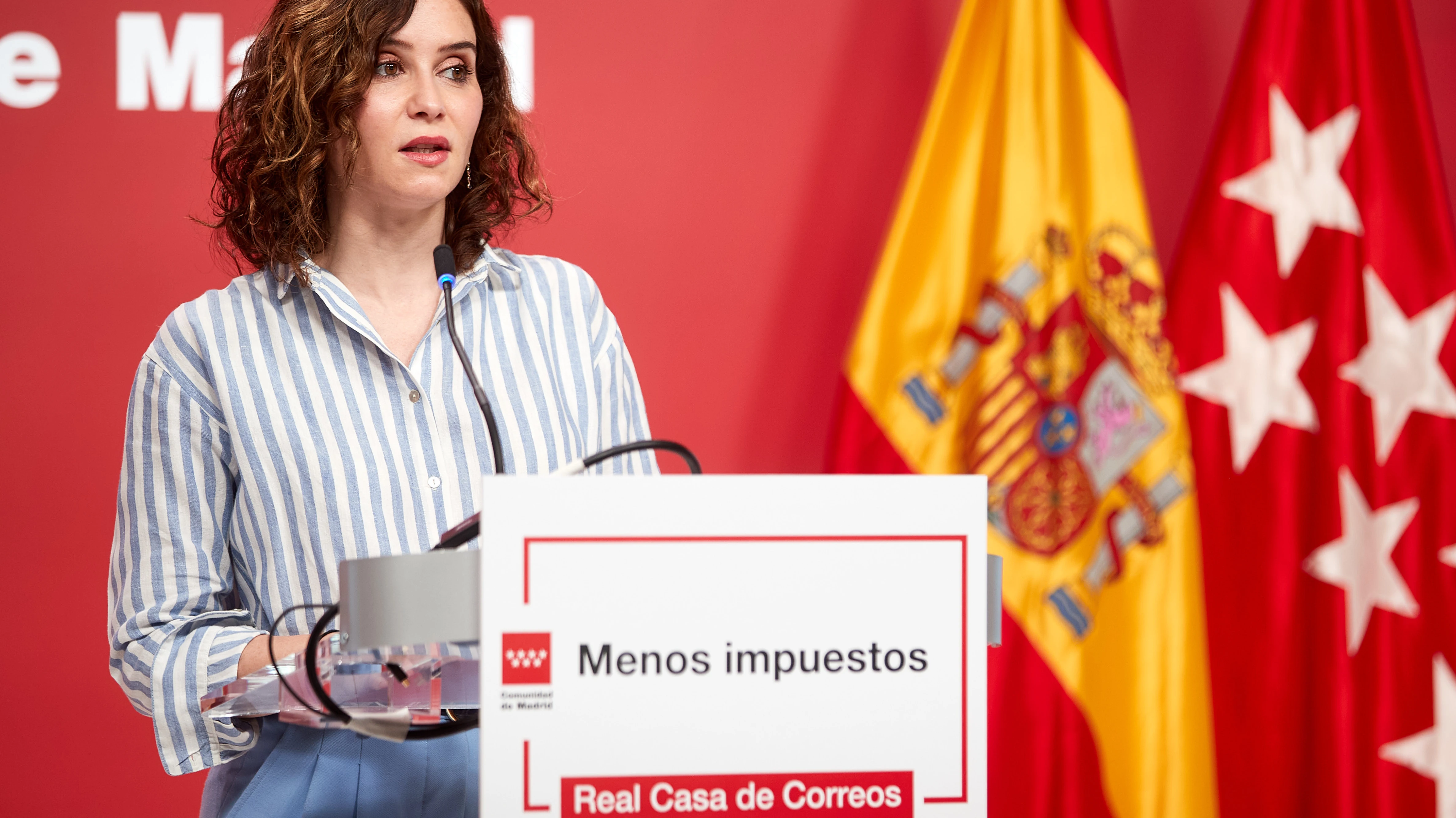 La presidenta de la Comunidad de Madrid, Isabel Díaz Ayuso La presidenta de la Comunidad de Madrid, Isabel Díaz Ayuso